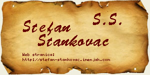 Stefan Stankovac vizit kartica